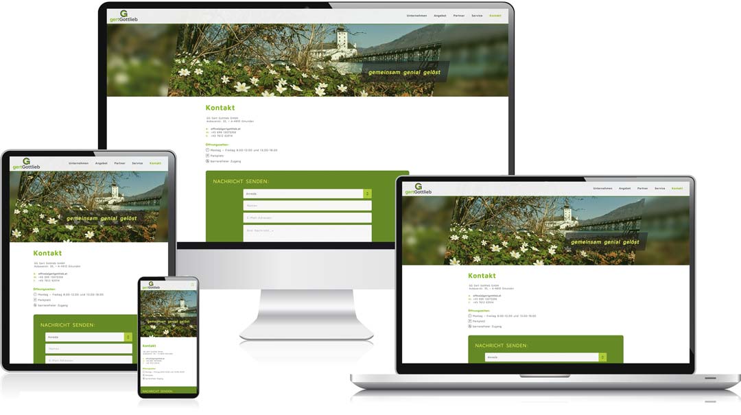 responsive Website der Lohninger GmbH